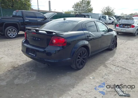2014 Dodge Avenger Se из США, поврежденный, VIN 1C3CDZAG7EN138165
